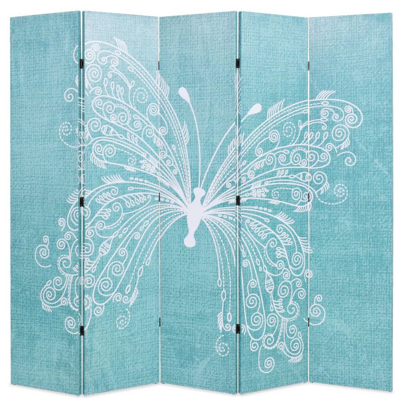 Stevens 170cm H Folding Room Divider, 180cm H x 200cm W