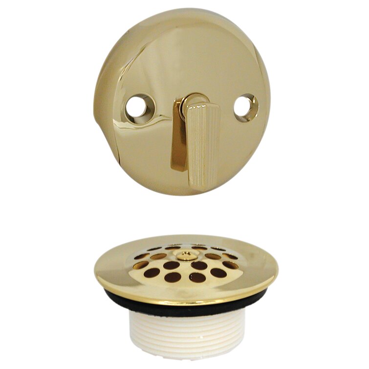 Bathtub Grid Strainer Gold Polished, Bathroom Accessories