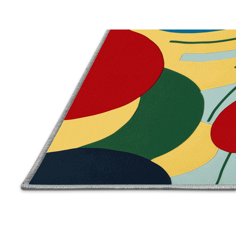 Perky Ruckus Rug, Square 8'
