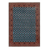 One-of-a-Kind 6’5”x9’4” Hand Knotted Area Rug