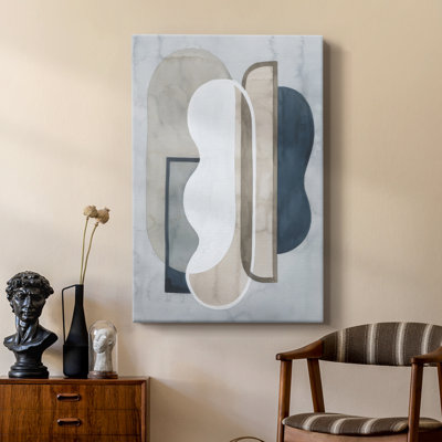 Shapes and Shadows II -Custom Wrapped Gallery Cavas