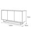 Jacksboro 154cm W Chest of Drawers-1518627167
