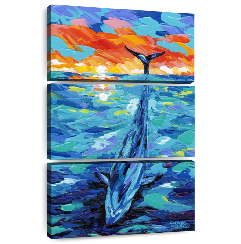 Brampt Ocean Friends II, 57" H x 36" W