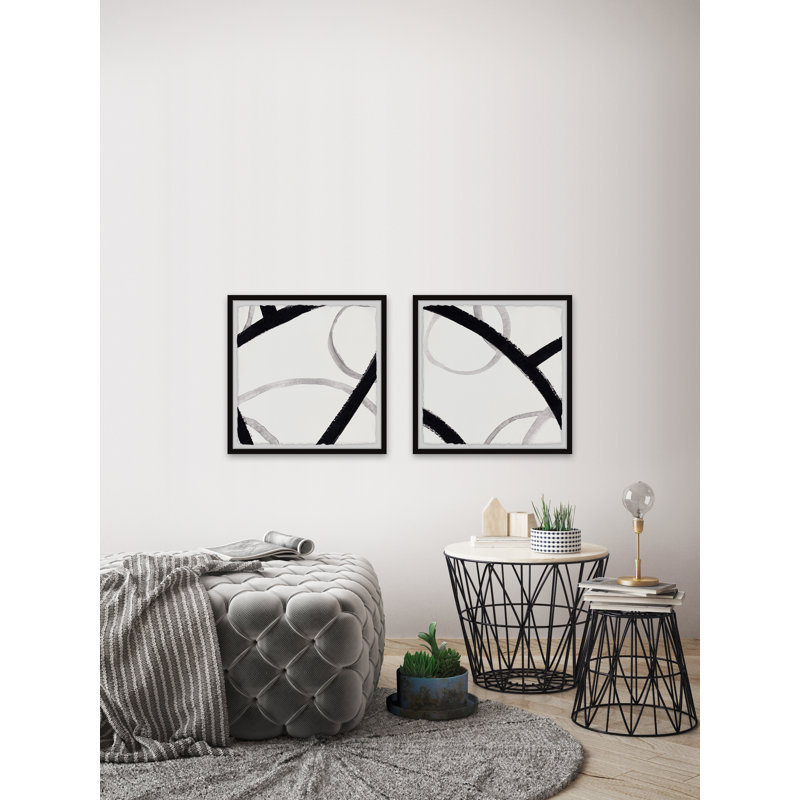 Busy Interstate Diptych, H 18 po x l 18 po
