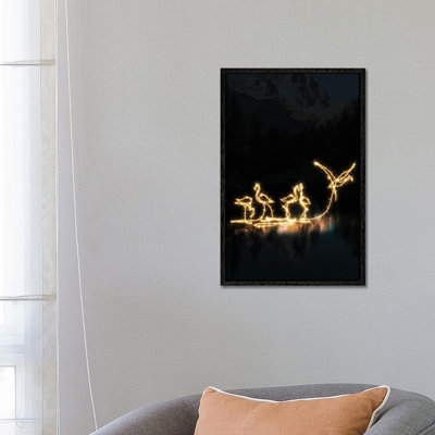 Flamingo II by Gab Fernando - Gallery-Wrapped Canvas Giclée on Canvas