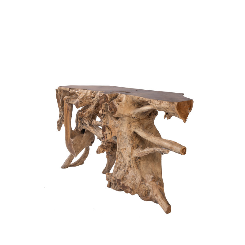 Eiker Solid Wood Console Table, 31'' H x 79'' W x 16'' D