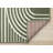 Fresno Green Cream Curved Lines Area Rug-112014111