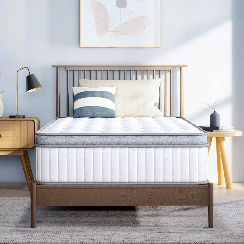 12" Medium Cooling Gel Hybrid Mattress, Twin, 12"