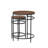 Yazlen Solid Wood Top End Table