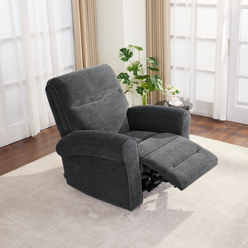100.1cm Wide Wall Recliner Standard Recliner, Grey