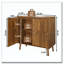 Buffet buffet avec rangement, armoire de ferme avec trombone