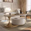 Table basse créative rotative en forme