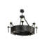 Rustic Lodge 16 - Light Chandelier