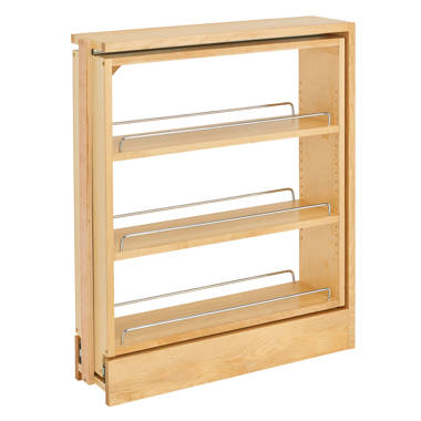  REV-A-SHELF PULLOUT, PANT TRY, WOOD, 43H X 8W : Home & Kitchen