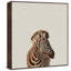 'Zebra Side View' Framed Photographic Print on Canvas-1263505958