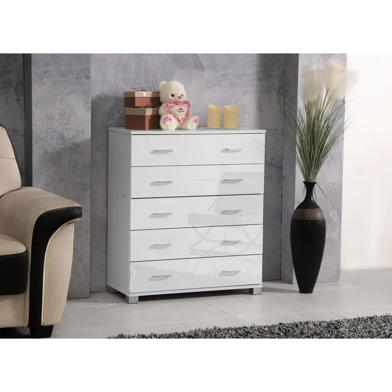 5 Drawer 35cm W Chest of Drawers