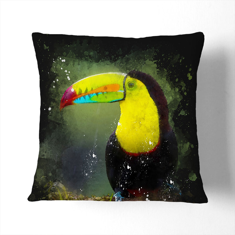 Square Throw Cushion, 40cm H x 40cm W x 15cm D