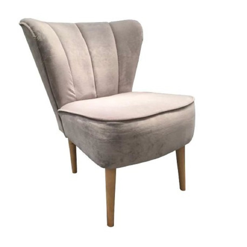Upholstered Slipper Chair