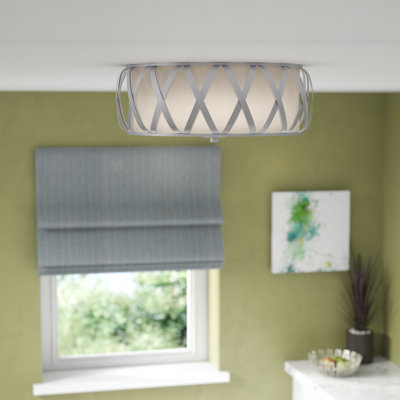 Izabelle Fabric Flush Mount