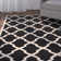 Arneshia Black Indoor/Outdoor Area Rug