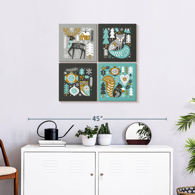 Lelend Scandinavian Christmas Animals