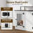 Wooden Dog Crate Furniture Style with Double Doors-1394493422
