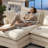 Cloud Sectional Sofa L Shape Modular Couch w/Ottoman Deep Seat 4 Sofa.