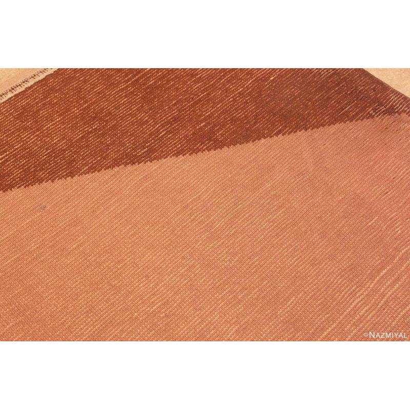 Tapis art déco français surdimensionné antique