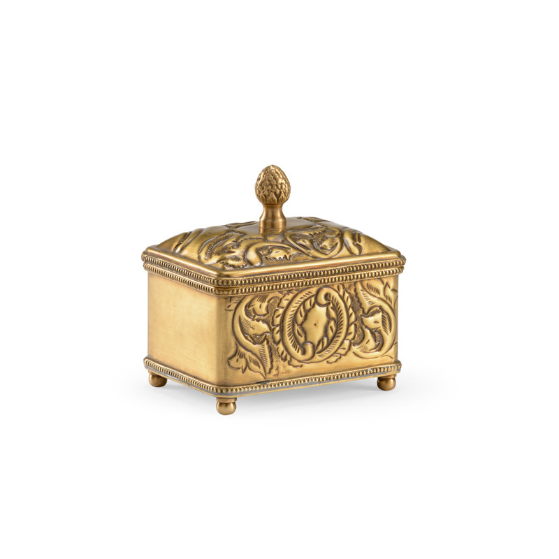 Linville Brass Decorative Box