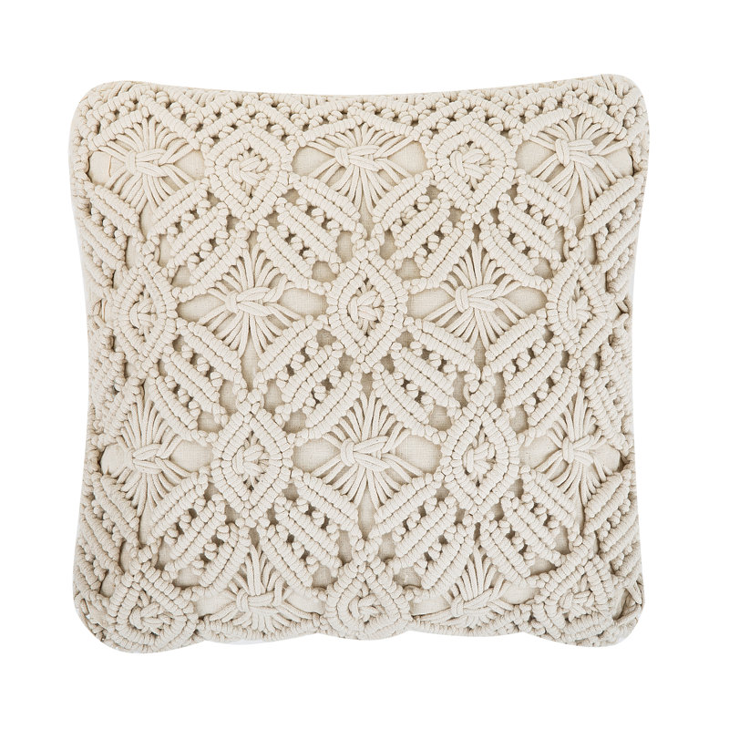 Heckscherville Geometric Square Cushion