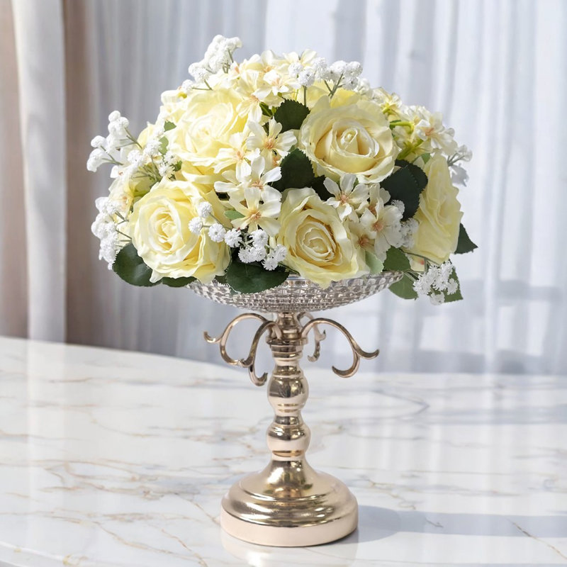 Décoration de fleurs artificielles simulées