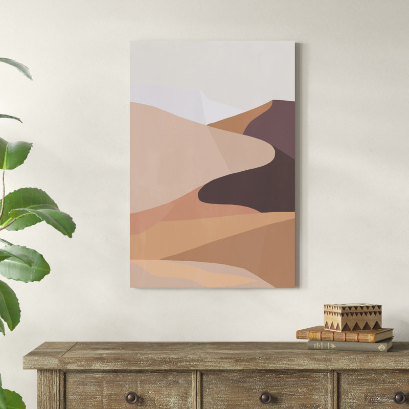 Dunes du désert I, H 36 po x l 24 po