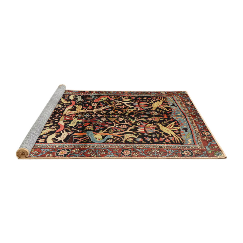 Tapis traditionnel 100% lavable à la machine 1844, Rond 7 pi