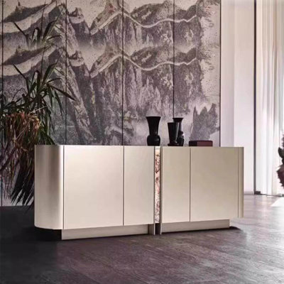 Italian luxury-style entrance cabinet