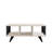Modern White Coffee Table, 35.4 x 15.7 x 23.6 inches | 100% Melamine Coated Particle Board, Thickness: 0.7 inches | Sleek Design for Living Room & Lounge, Stylish & Durable Furniture Solution-2108973292