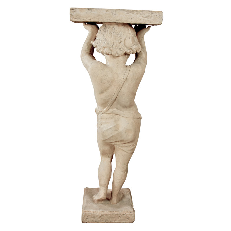 Royal Palace of Caserta Cherub Pedestal Statue
