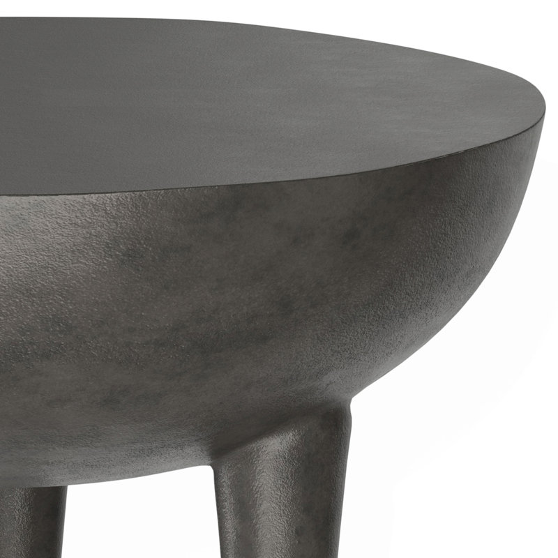 Table d'appoint Otto en aluminium moulé
