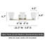 Éclairage pour meuble-lavabo moderne carré blanc en verre-1148842351-1244336857