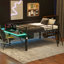 Mid Loft Bed With Integrated Desk And LED Lighting,  For Modern Gaming And Studying Environments.-1419104678