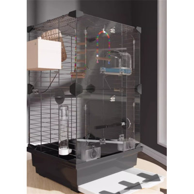 Front View Villa Bird Cage