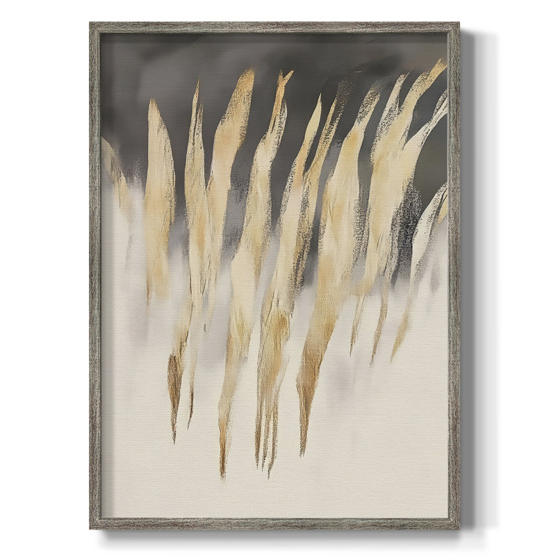 Reproduction encadrée FLORAL Series DCLXI - bois massif, H 11 po x l 9 po