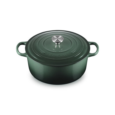 Le Creuset Enameled Cast Iron Signature Round Oven 9Qt - Artichaut Crucible Ss Knob