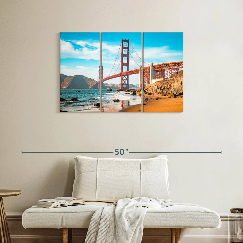 Lilie San Francisco Beach, H 24 po x l 38 po