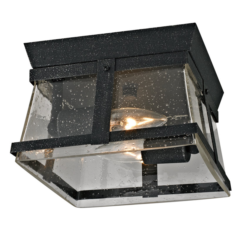 Plafonnier encastré d’extérieur 2 lumières ada