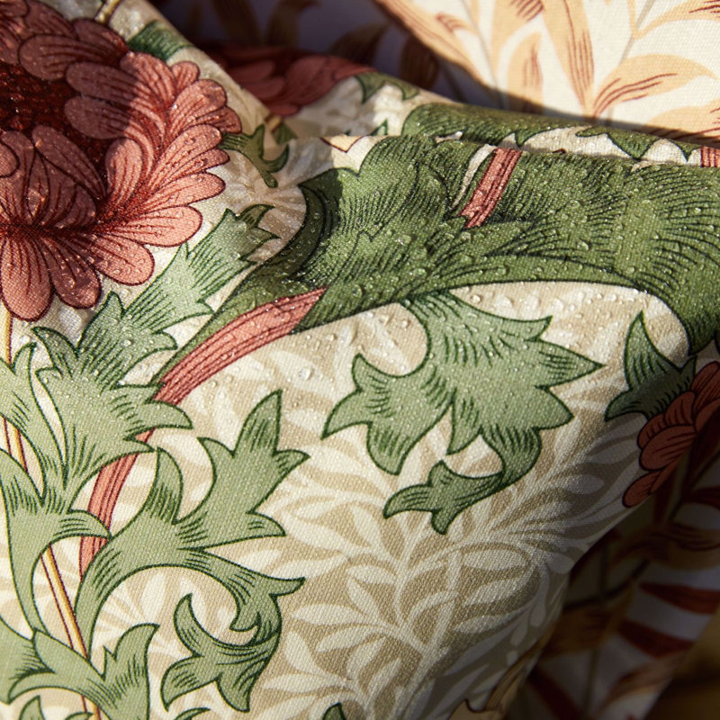 Chrysanthemum Fabric, Russet