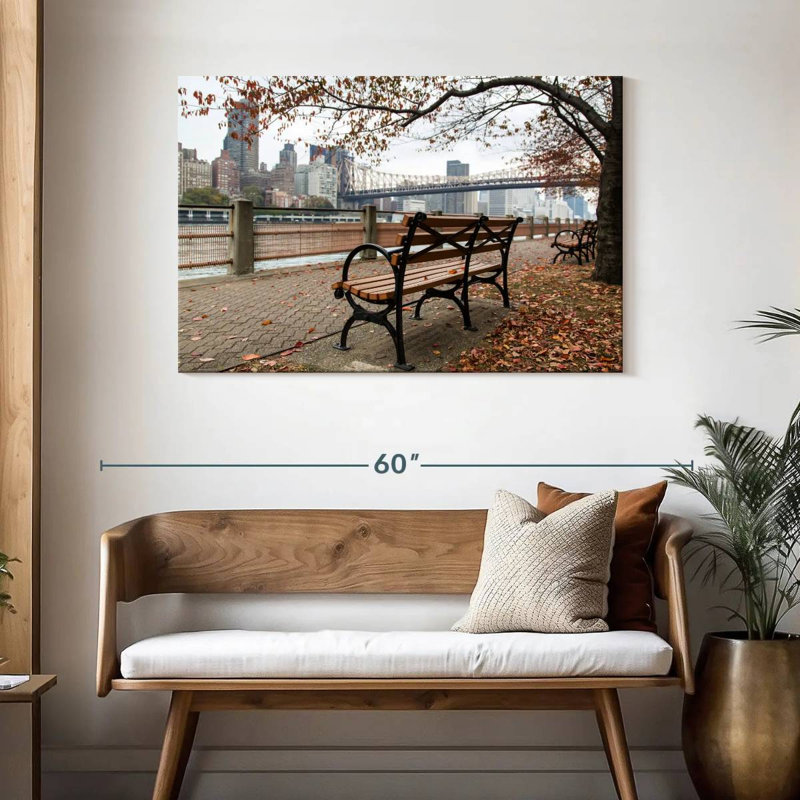 Banc de parc Sireci NYC, H 30 po x l 45 po