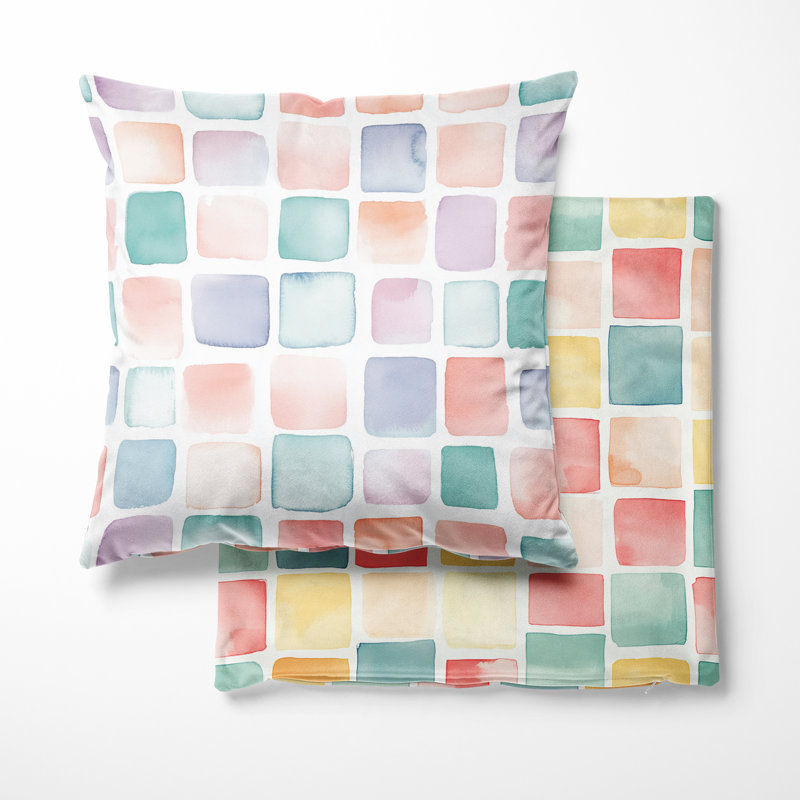 Coussin Boho, H 18 po x l 18 po