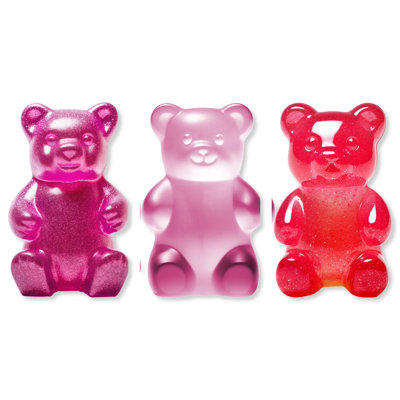 Oliver Gal Berry Gummy Bear Set Bright - Die-Cut Acrylic Glass Sculpture