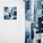 Zac Blue And White Nautical Shapes VI - Nautical Velvet Curtain - Room Darkening - 1 panel-1970597617