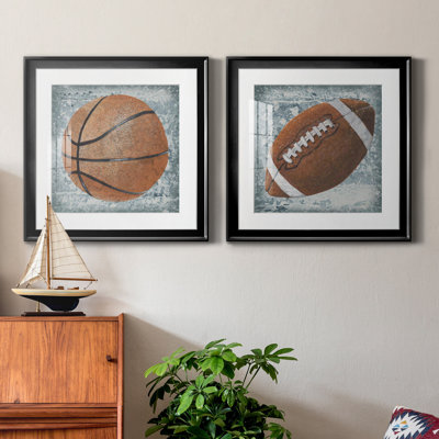 " Grunge Sporting I " 2 - Pieces